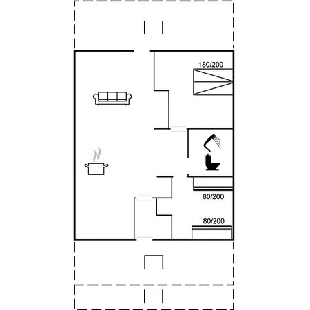 Apartmán Hakan - 200m From The Sea By Interhome Bøtø By